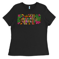 Black hispanic heritage libbey cup Ladies Tee - BundleAndBundleShop