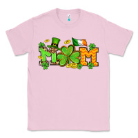 Bubblegum Pink St. Patrick's Day mom Classic Tee - OliviaCreatesArt