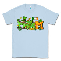 Dusty Blue St. Patrick's Day mom Classic Tee - OliviaCreatesArt