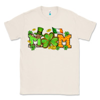 Natural St. Patrick's Day mom Classic Tee - OliviaCreatesArt