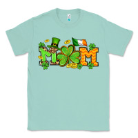 Seafoam St. Patrick's Day mom Classic Tee - OliviaCreatesArt