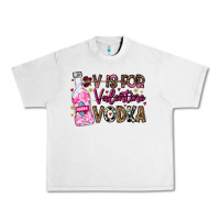 Lunar Rock V is For Valentine Vodka Urban Heavy Tee - CowhideDigitalArt