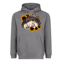 Storm sleeping hedgehog sunflower leopard Heavyweight Hoodie - Jasminsmagicworld
