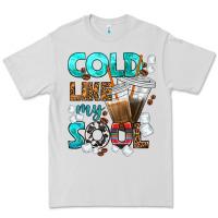 Dove Grey cold like my soul coffee cups bbs Premium Tee - BundleAndBundleShop