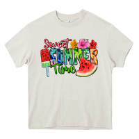Cream Sweet summer time Heavy Core Tee - FaDigitalArtStudio