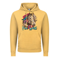 Vintage Mustard free spirit appaloosa horse Vintage Hoodie - LillyAllenDesigns