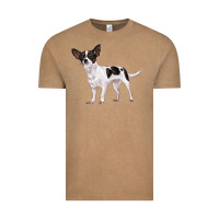 Vintage Coffee chihuahua Vintage Tee - LillyAllenDesigns