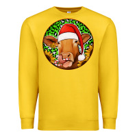 Lemon christmas circle earrings Premium Sweatshirt - Jasminsmagicworld