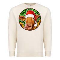 Sandshell christmas circle earrings Premium Sweatshirt - Jasminsmagicworld