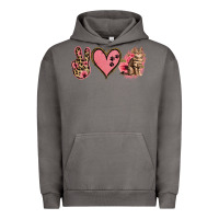 Pigment Tornado Peace Love Cats Urban Hoodie - Jasminsmagicworld