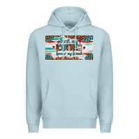 Blue Mist first my mother forever my friend  license plate Premium Hoodie - Artiststas