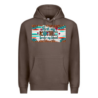 Coffee first my mother forever my friend  license plate Premium Hoodie - Artiststas