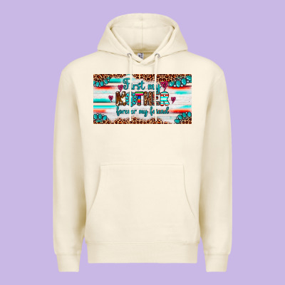 First My Mother Forever My Friend  License Plate Premium Hoodie Designed By Artiststas