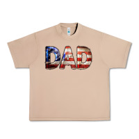 Burro American Flag Dad 4th of July Urban Heavy Tee - LillyAllenDesigns