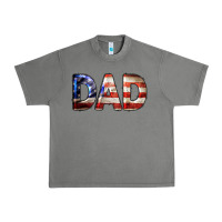 Tornado American Flag Dad 4th of July Urban Heavy Tee - LillyAllenDesigns