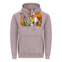 Vintage Zinc tis the season baseball Vintage Hoodie - RacoonDesign
