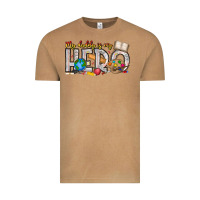 Vintage Camel My Daddy is my Hero Teacher Vintage Tee - CowhideDigitalArt