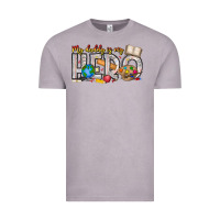 Vintage Zinc My Daddy is my Hero Teacher Vintage Tee - CowhideDigitalArt