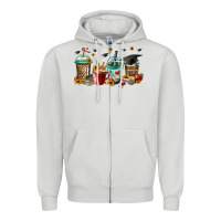 Dove Grey senior 2023 graduation coffee Zipper Hoodie - Jasminsmagicworld