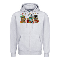 Heather Grey senior 2023 graduation coffee Zipper Hoodie - Jasminsmagicworld