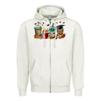 Oatmeal Heather senior 2023 graduation coffee Zipper Hoodie - Jasminsmagicworld