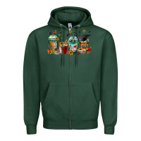 Sports Green senior 2023 graduation coffee Zipper Hoodie - Jasminsmagicworld