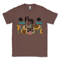 Chestnut western pug mom Classic Tee - RanaPortraitStore