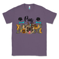 Lavender western pug mom Classic Tee - RanaPortraitStore