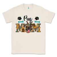 Natural western pug mom Classic Tee - RanaPortraitStore