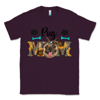 Plum western pug mom Classic Tee - RanaPortraitStore