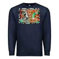 Navy western back to school 3rd grade Premium Sweatshirt - Jasminsmagicworld
