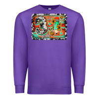 Purple western back to school 3rd grade Premium Sweatshirt - Jasminsmagicworld