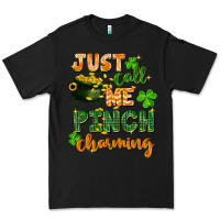 Black Just call me pinch charming St. Patricks Day Premium Tee - FaDigitalArtStudio