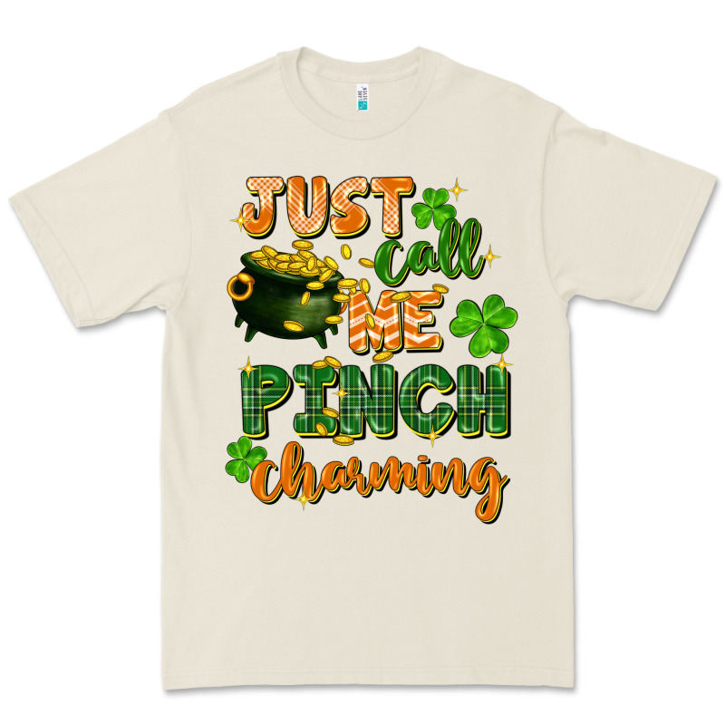 Just Call Me Pinch Charming St. Patricks Day Premium Tee by FaDigitalArtStudio | Teevron