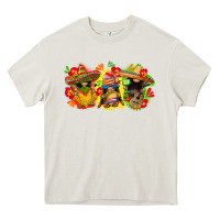 Cream Cinco de mayo gnomies Heavy Core Tee - FaDigitalArtStudio