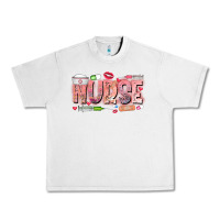 Lunar Rock Nurse Valentine Urban Heavy Tee - CowhideDigitalArt