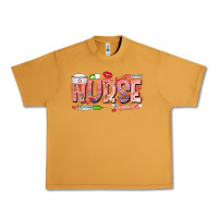 Peanut Butter Nurse Valentine Urban Heavy Tee - CowhideDigitalArt