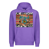 Purple blessed mom Premium Hoodie - Artiststas