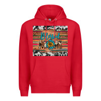 Red blessed mom Premium Hoodie - Artiststas