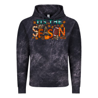 Cloud Black tis the season football Vintage Hoodie - RacoonDesign