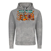 Cloud Rock tis the season football Vintage Hoodie - RacoonDesign