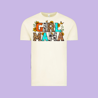 Girl Mama Vintage Tee Designed By Lillyallendesigns
