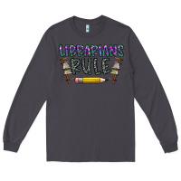 Smoke librarians rule Long Sleeve Tee - CowhideDigitalArt