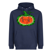 Navy watermelon pumpkin Heavyweight Hoodie - Jasminsmagicworld