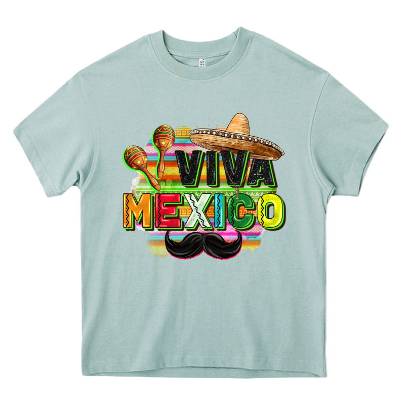 Viva Mexico Heavy Core Tee by FaDigitalArtStudio | Teevron