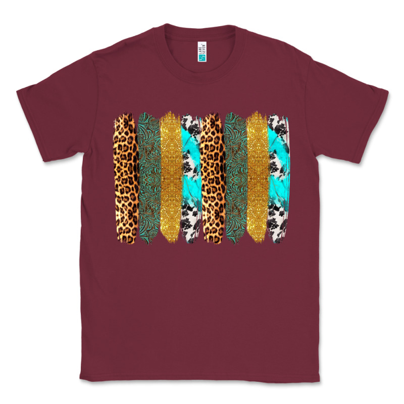 Western Brushstrokes Classic Tee by OliviaCreatesArt | Teevron