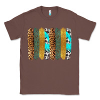 Chestnut western brushstrokes Classic Tee - OliviaCreatesArt
