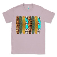 Lilac western brushstrokes Classic Tee - OliviaCreatesArt