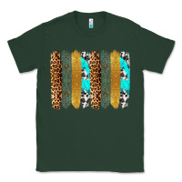 Sports Green western brushstrokes Classic Tee - OliviaCreatesArt