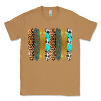 Toasted Coconut western brushstrokes Classic Tee - OliviaCreatesArt